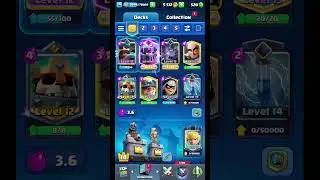 Secret Mega Knight Deck That DESTROYS Mid Ladder #clashroyale #megaknightdeck #skeletonking #shorts