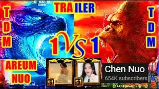 Chen nuo vs Areum nuo / sister vs sister /💖1 vs 1 /pubg mobile