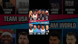 NBA team USA vs team World who wins this series