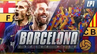 FIFA 18 Barcelona Career Mode - EP1 - New Season Begins!! Crazy &pound;110m Signing!!