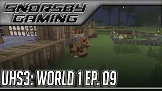 Ultra Hard Survival 3! ~ HARDCORE World 1 Episode 9 [UHS3 Minecraft Modpack]