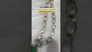 kundan Mossanite Jewellery #mdvlogsmanisha