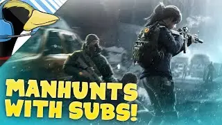 MANHUNTS WITH SUBS! w/ TuxBird - The Division Livestream