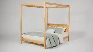 Walker Edison | Assembly Tips | Bedroom | Bed Frame | Isla Canopy Bed