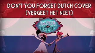 Don't You Forget DUTCH cover - 