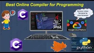 Best Online Coding Platform for C, C++, Python, Java Programming |  Linux Terminal , GCC