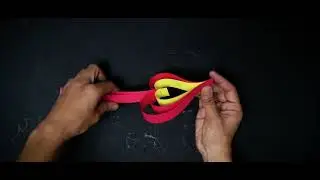 HOW TO MAKE EASY PAPER STRIP HEART'S l #CRAFTIDEA100
