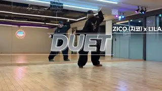 [다이어트댄스] DUET – ZICO (지코) x LILAS | 포인트안무 | 쉽게 같이 즐겨요 ☞_☜ | 작품출처 : 미니미니쌤🫰🏻💕