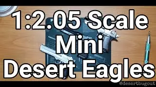 Миниатюрное оружие: сравнение и обзор Desert Eagle в масштабе 1:2.05 от Alloy Empire