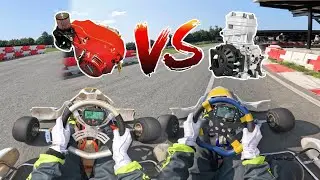 4 STROKE VS 2 STROKE RACE KARTS WHICH IS FASTER? | IAME X30 VS HONDA GX390 | Kart Centrum Lelystad