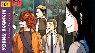 Young Assassin episode 101 || Mercenary Enrollment ||Explain in hindi Manhwa #xeeflixoi