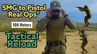 Desert Ops: Live Commando Reload & Fire in Motion | SMG + Pistol