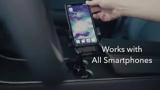Macally Adjustable Automobile Cup Holder Mount for Smartphones and most GPS (MCUP)