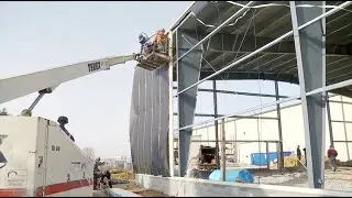 Aurora Films Soundstage - Acoustiblok Installation