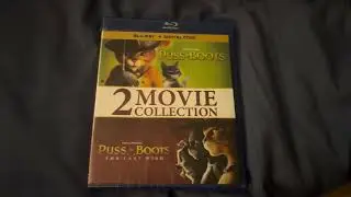 Puss in Boots 2 Movie Collection Bluray + Digital Copy Unboxing