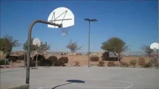 Basketball Courts in the Community of Homested in Maricopa Arizona