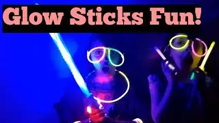 BRIGHT COLOURFUL GLOW TOYS FUN !