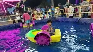Naani Enjoy With Hand Paddle Boat 🚤🛶