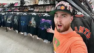 Insane Vintage T-Shirt Thrift Haul! A Trip to the Thrift!