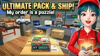 Parcel packing 🧳 new game play this at once superb game and subscribe My channel please 🥺💜