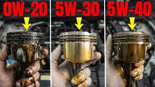 Test Revealed Best Engine Oil: 0W 20 Vs 5W 20 Vs 0W 40 Vs 5W 40