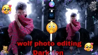 wolf Dark tone  photo editing/#shreyash_edites/#taukeer_editz/#edites/#wolf ❤️😈