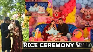 Beautiful Rice Ceremony of Our Baby Girl ||Annaprashan Ceremony|| part-1#viral#youtube #yt studio