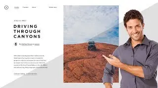 design and code blog post page