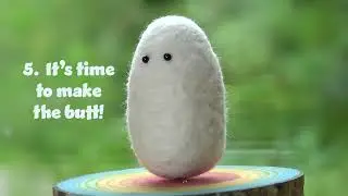 Instructions for Felted Egg Butt