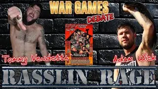 Tommy Vendetta and Adam Wick in a WarGames Debate on Rasslin Rage