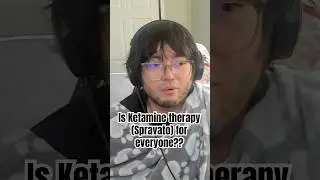 Is Ketamine therapy (Spravato) for everyone? #ketaminetherapy #mentalhealth #mentalhealthawareness