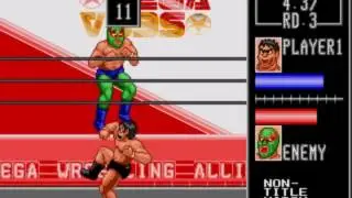 [Gameplay] Wrestle War (MegaDrive)