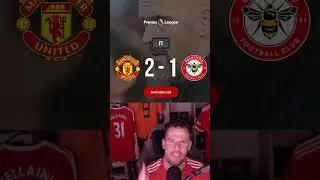 Manchester United 2 Brentford 1 (Ten Hag pressure released) #mufc #manutd #manchesterunited