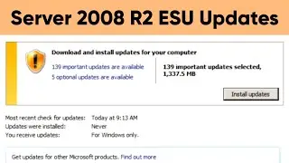 How to Get Extended Security Updates for Windows Server 2008 R2 (Still works in 2025!)