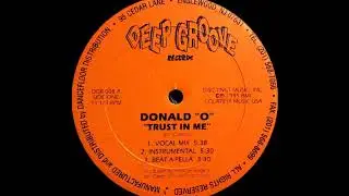 Donald O - Trust In Me (Vocal Mix)