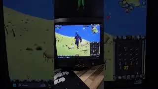 attack training on #crt #runescape #osrs #gameroom #retro #retrogames