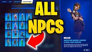 All 15 NPC / Character Locations in Fortnite Chapter 4 Season 1