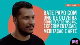 Efeitos visuais, experimenta&ccedil;&atilde;o, medita&ccedil;&atilde;o e arte com Uno de Oliveira