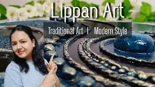 3D Lippan Art with Homemade Clay |🚫Stop Buying Expensive Paste! DIY |Lippan Art & Modern Texture Art