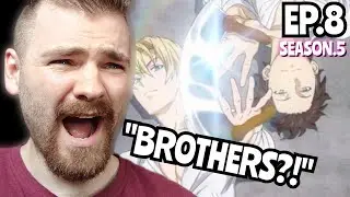 BEST BROS FOR LIFE?!! | FOOD WARS - EPISODE 8 | SEASON 5 | REACTION!