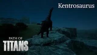 Path of Titans Kentrosaurus Gameplay (Official Servers)