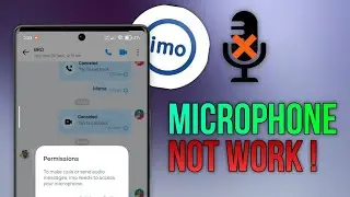 Solve Imo Microphone Not Working || Tech Wash