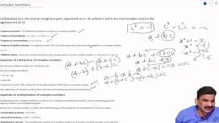Complex Numbers Introduction - BCA Maths | Bsc Math Honours | Bsc Math Semester 1