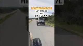 Jeep Swap Chevrolet 6.6L V8 L8T 🆚 HEMI 5.7 V8 #shorts #shortvideo #shortsviral #shortsfeed #youtube