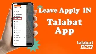How to Apply Leave in Talabat Rider App | Step-by-Step Guide 2025