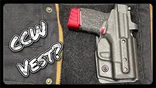 Legendary Whitetails CCW Vest W/ 945 Industries Holster