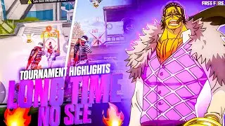 AFTER LONG TIME, TOURNAMENT HIGHLIGHTS | SECONDRY RUSHER POV👀..... #tournamenthighlights #freefire