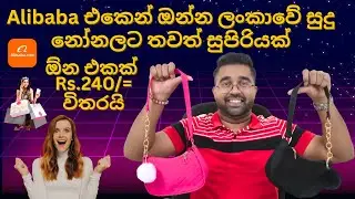 මොනවා Alibaba Handbags Rs.240/= ට😍🤩|ලංකාවේ සුදු නෝනලට තවත් සුපිරියක්🔥|#alibaba #tech #onlineshopping