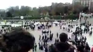 Freeze Paris trocadero: Installation