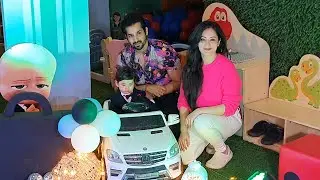 Puja Banerjee & Kunal Verma GRAND 1st Birthday celebration of his son  Krishiv with Many Tv Celebs